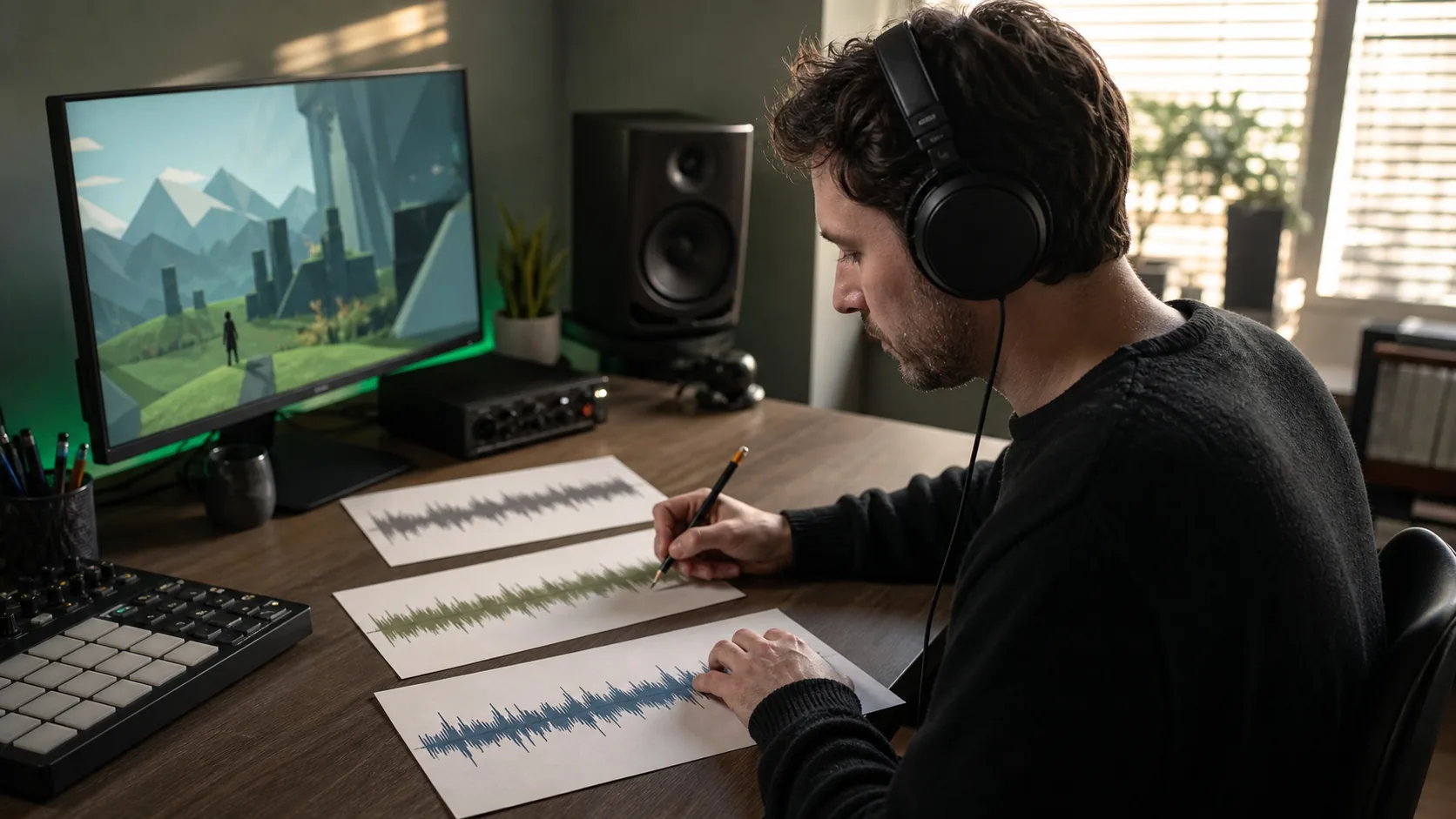 ゲーム場面別AI音楽プロンプト8例: 最大のずれを先に直す