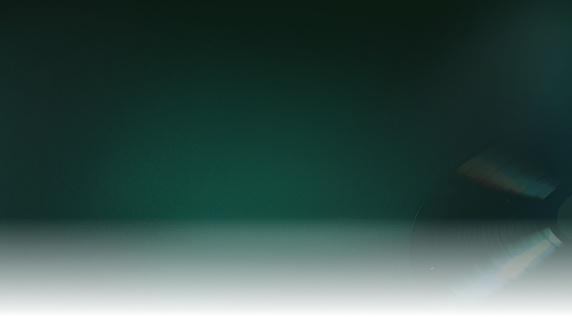 Sonus hero background with abstract musical waveforms